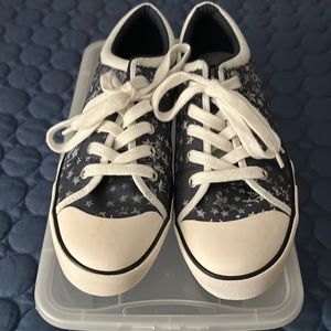 G by Guess 10M Blue & White Sneakers